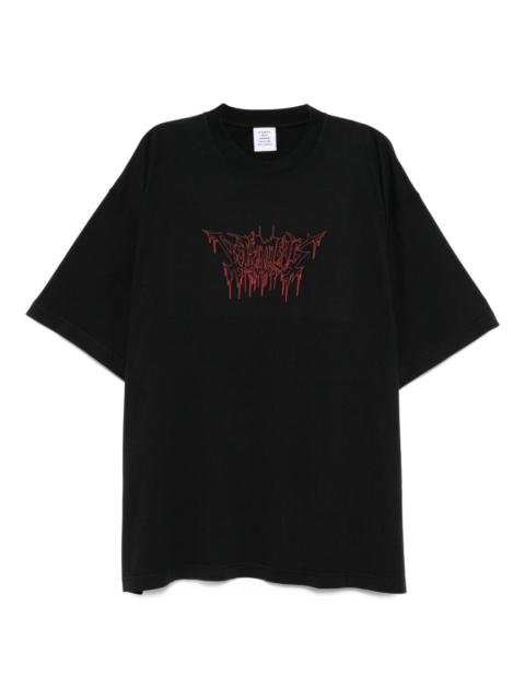 VETEMENTS logo-printed T-shirt