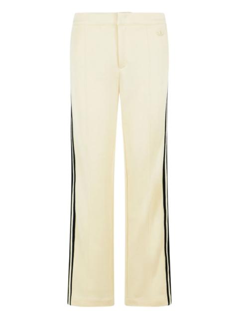 adidas side-stripe logo-detail trousers