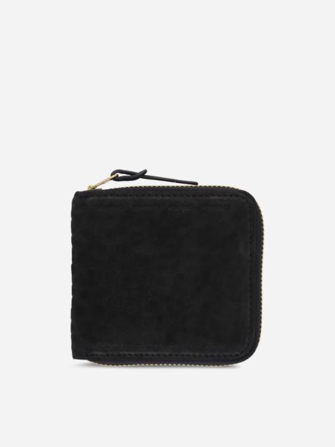 visvim Suede Bi-Fold Wallet Black