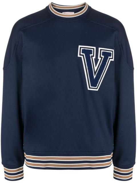 VLogo crew-neck sweatshirt