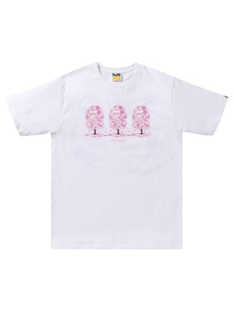 BAPE Sakura Tee 'White'