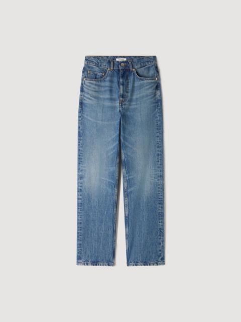 Sandro STRAIGHT-LEG 5-POCKET JEANS