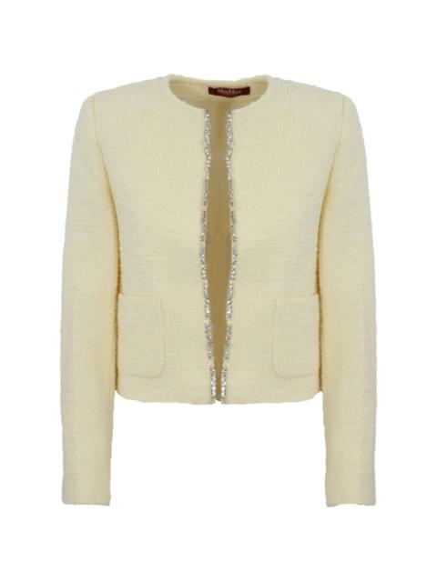Max Mara jewel-embellishment jacket