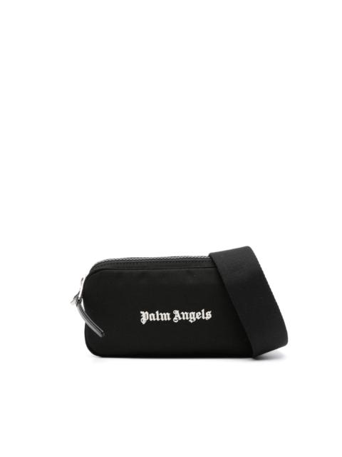 Palm Angels logo-embroidered cotton bag