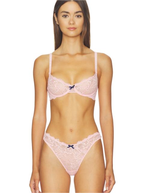 Fleur du Mal Bianca Lace Balconette Bra