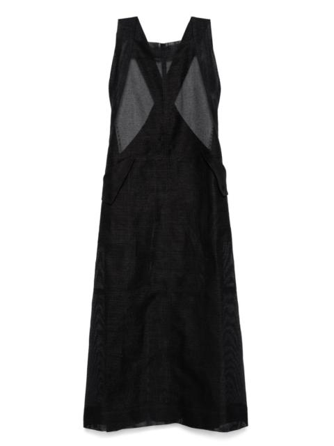 ISSEY MIYAKE sleeveless midi dress