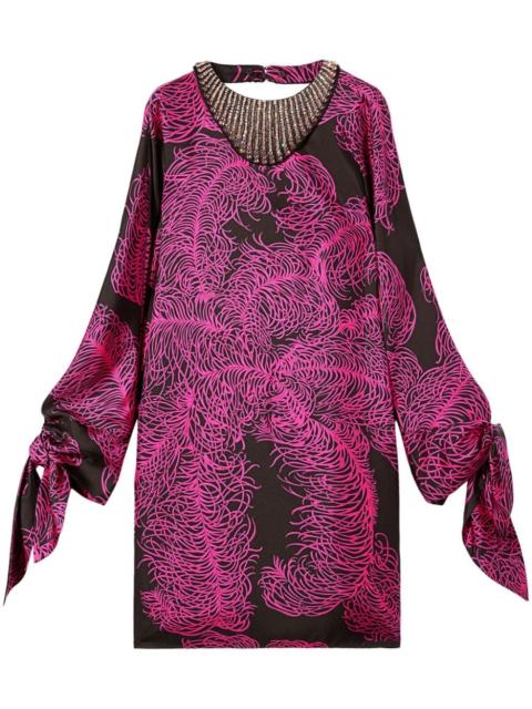 PUCCI Struzzo-print silk kaftan