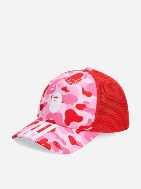 adidas BAPE Trucker Cap Clear Pink