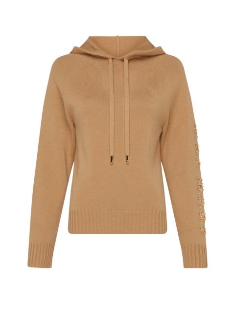 Max Mara Ananas knitted hoodie