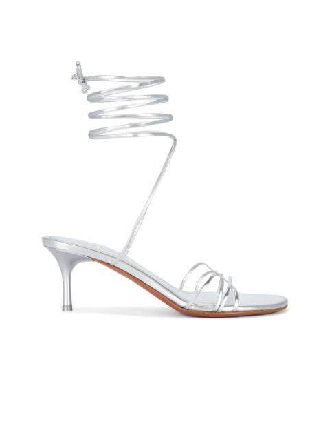 Amina Muaddi Lori 60 Lace Up Sandal