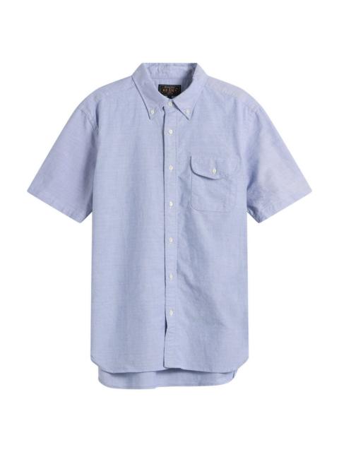 BEAMS PLUS Beams Plus Button Down Short Sleeve Oxford Shirt