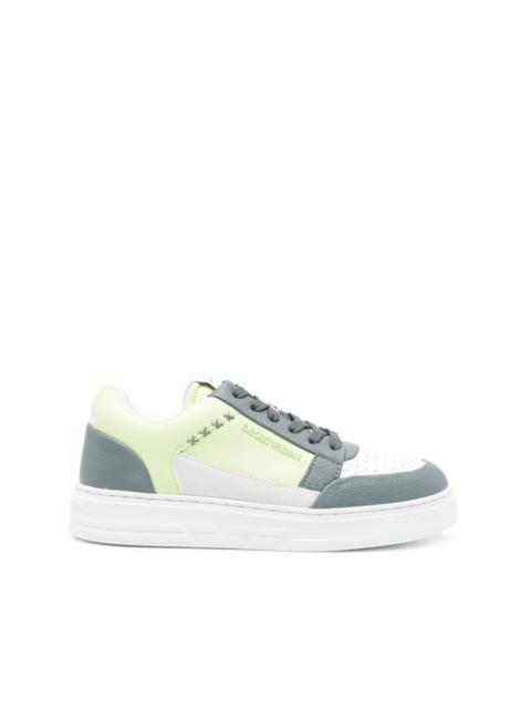 EMPORIO ARMANI ASV Regenerated leather sneakers