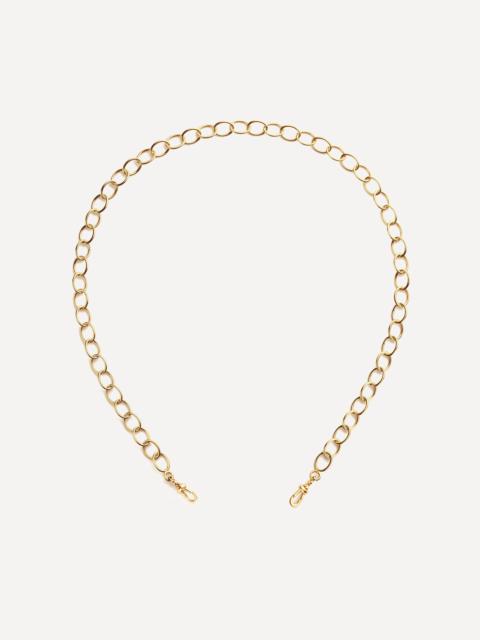 MARIE LICHTENBERG 14ct Gold Rosa Micro Chain Necklace