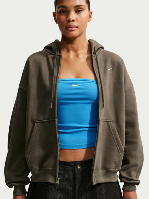 Nike Nike Studio Fleece Medium Weight Women's Oversized Full-Zip Hoodie