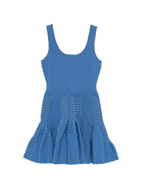 Sandro scoop-neck mini dress