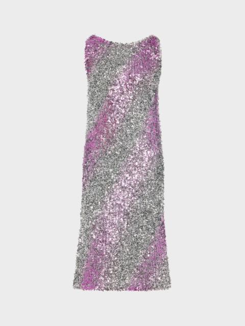 Maison Margiela Foil Knit Midi Dress