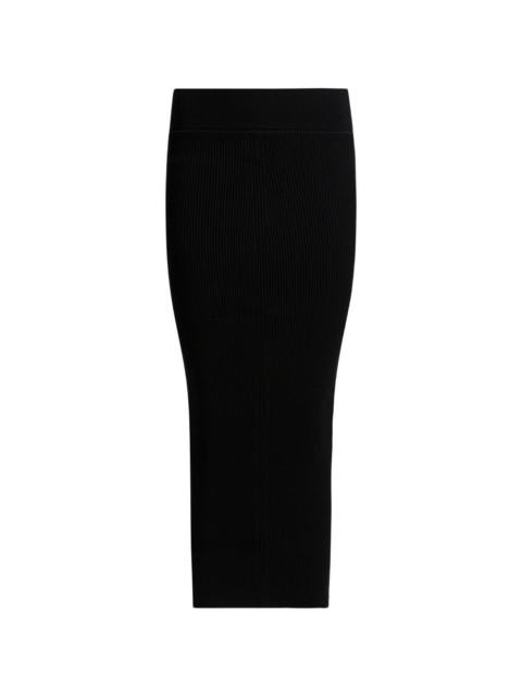 Rick Owens ribbed skirt