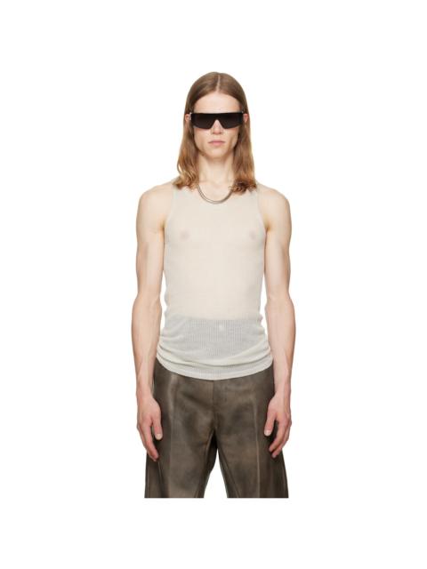 Rick Owens Off-White Tower Pony Tank Top