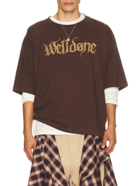 We11done Devil Arms Up T-Shirt