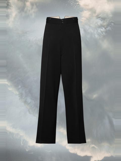 Maison Margiela Wool barathea trousers