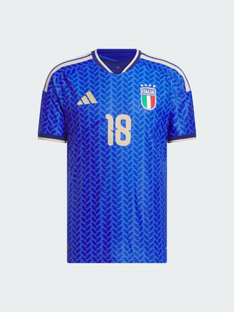 adidas Italy 26 Home Barella Authentic Jersey