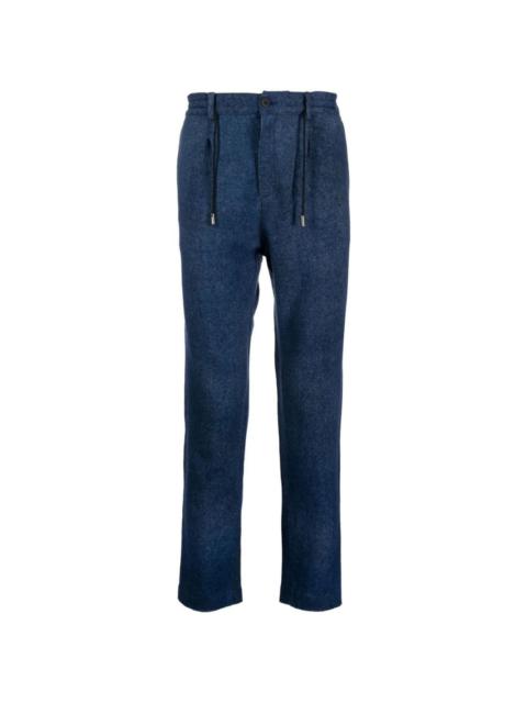 Avant Toi drawstring tapered trousers