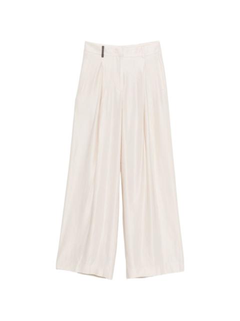 PESERICO pleated trousers