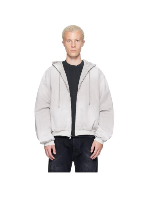 AlLEXANDER DIGENOVA Gray Underground Canvas Jacket