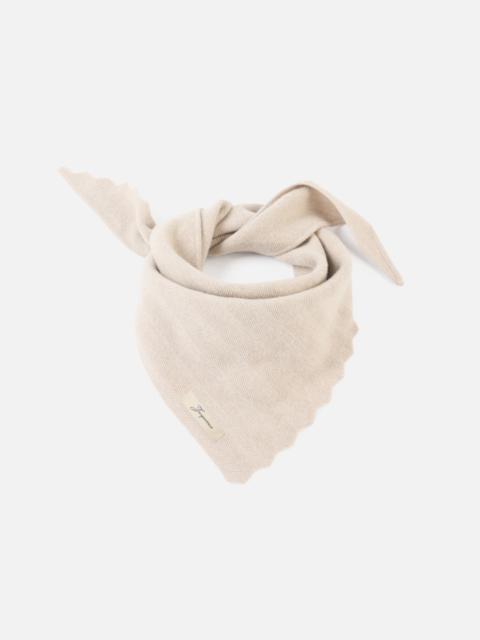JACQUEMUS The Chevron shawl