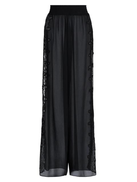 RAMY BROOK Women's Athena Lace Wide-Leg Cover-Up Pants - Black