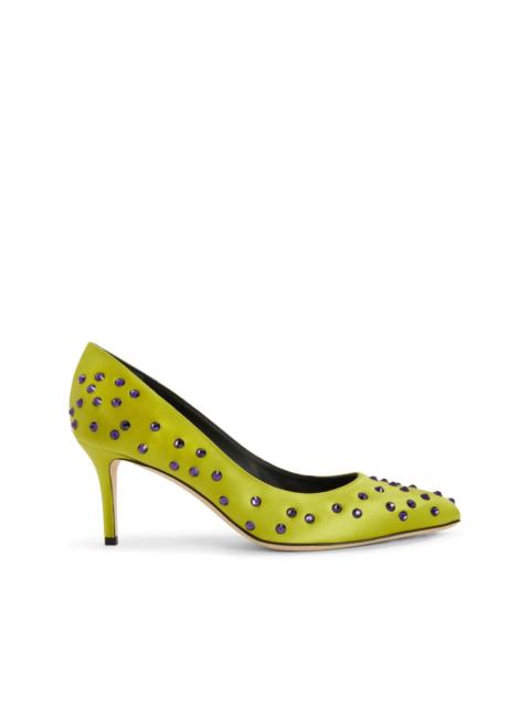 Giuseppe Zanotti Jakye Precious 70mm satin pumps