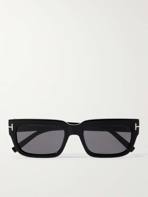 TOM FORD Ezra D-Frame Acetate Sunglasses