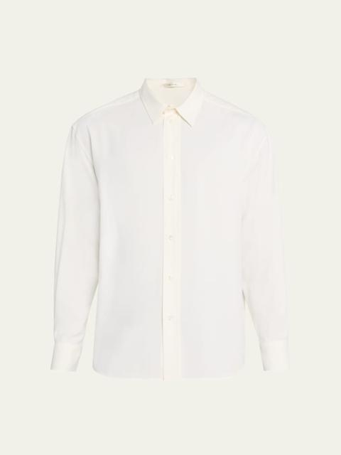The Row Men's Granada Silk Sport Shirt