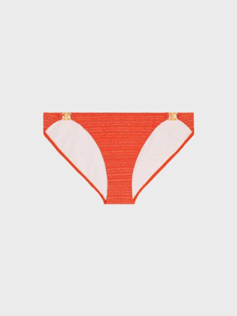 CELINE triomphe swimsuit bottom IN striped jersey