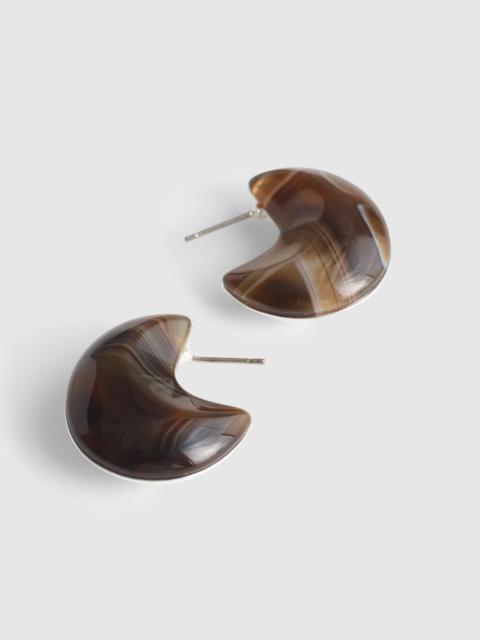 Madewell Semiprecious Chunky Hoop Earrings