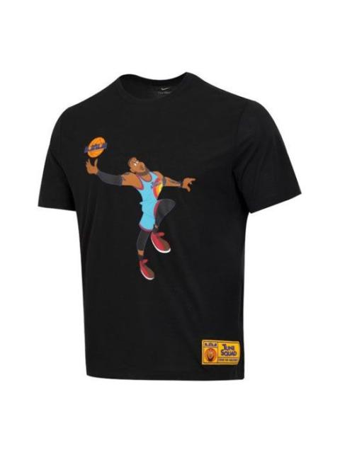 Nike Nike Space Jam 2 Sports Short Sleeve Men's Black DH3832-010