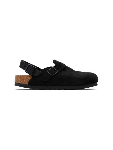 BIRKENSTOCK Black Regular Tokio Suede Loafers