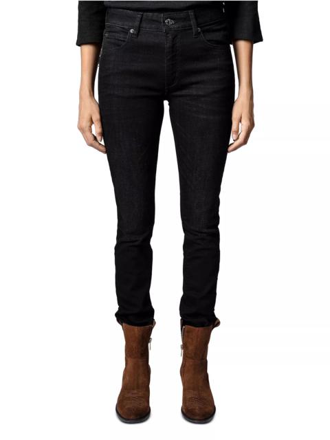 Zadig & Voltaire Ever Skinny Jeans in Anth