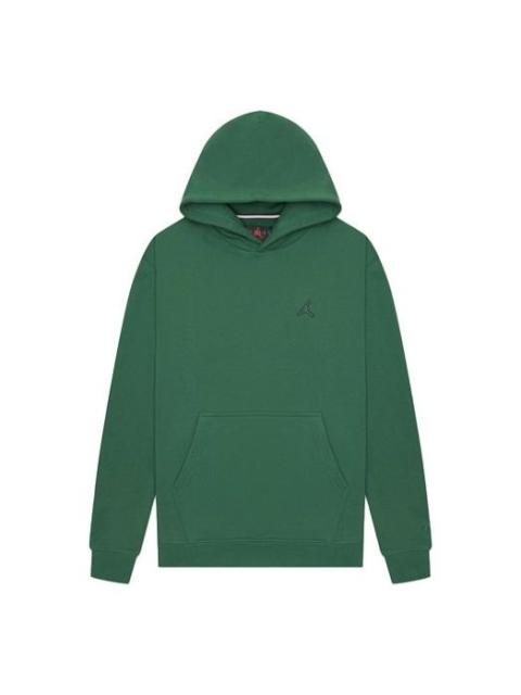 Air Jordan Embroidered Logo Sports Fleece Hoodie 'Green' DA9818-333