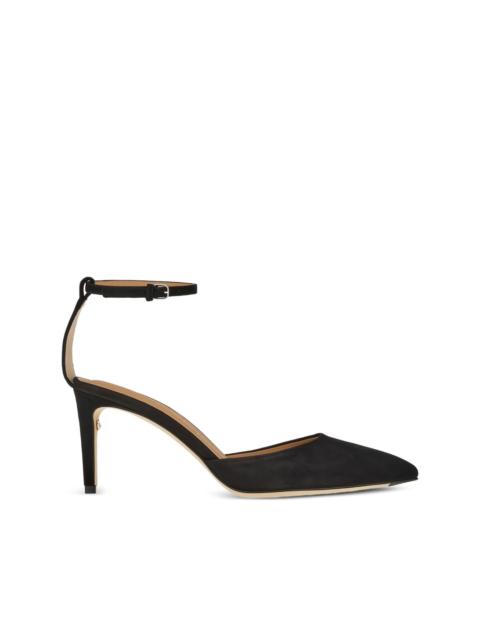FERRAGAMO 80mm leather pumps