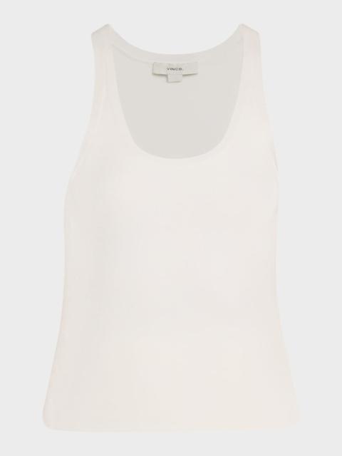 Vince Stretch-Viscose Tank Top