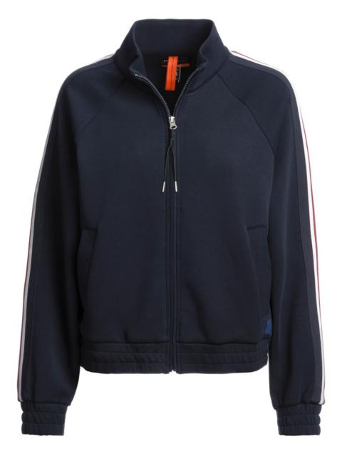 PARAJUMPERS stripe-detail zip-up jacket