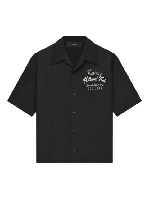 AMIRI Amiri Embroidered Short-sleeve Shirt