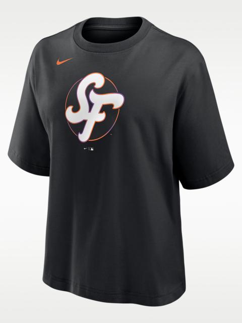 Nike San Francisco Giants City Connect Boxy Women's Nike MLB T-Shirt