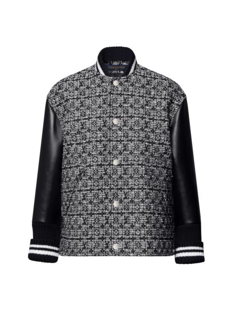 Louis Vuitton Monogram Tweed Varsity Jacket