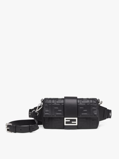 FENDI Black nappa leather bag