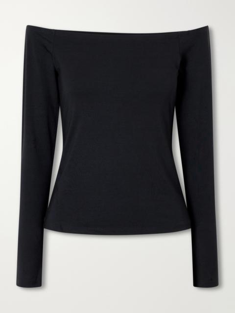 SKIMS Smooth Layers Off-the-shoulder Top