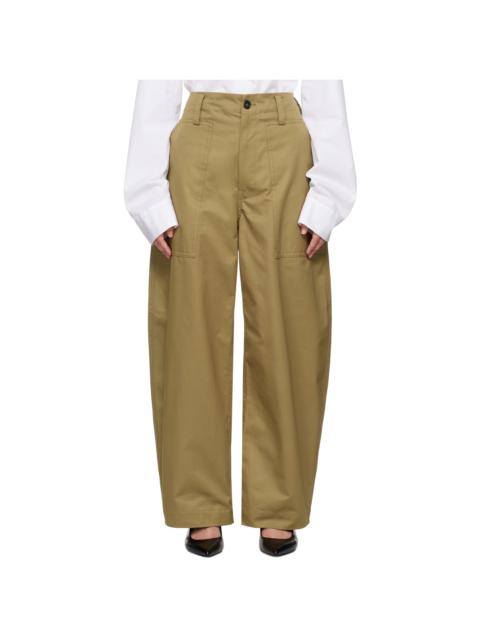 SOFIE D'HOORE Khaki Phoenix Trousers