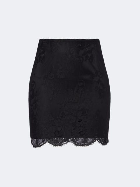 Dolce & Gabbana Lace mini skirt