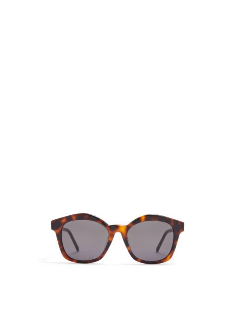 Browline sunglasses in acetate